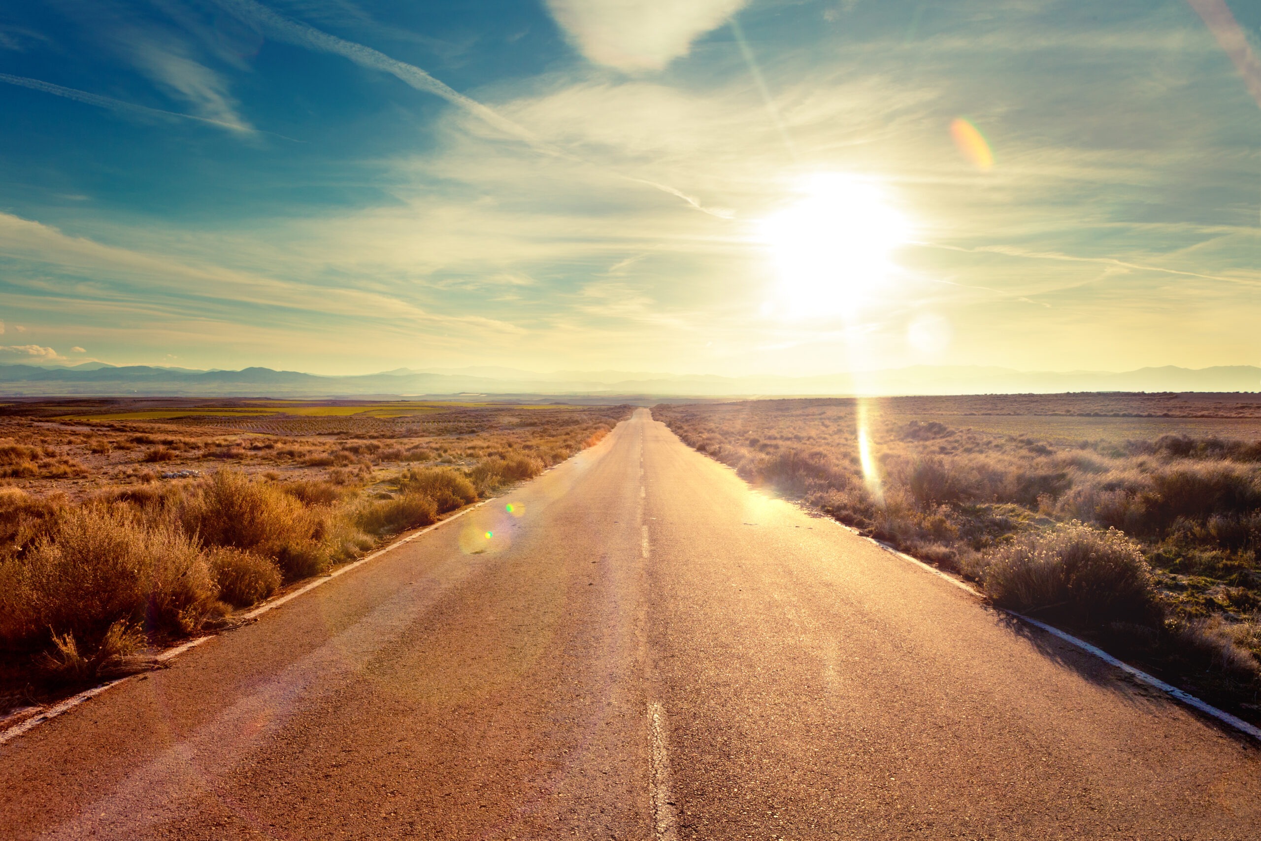 Road Through Landscape